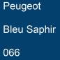 Preview: Peugeot, Bleu Saphir, 066.